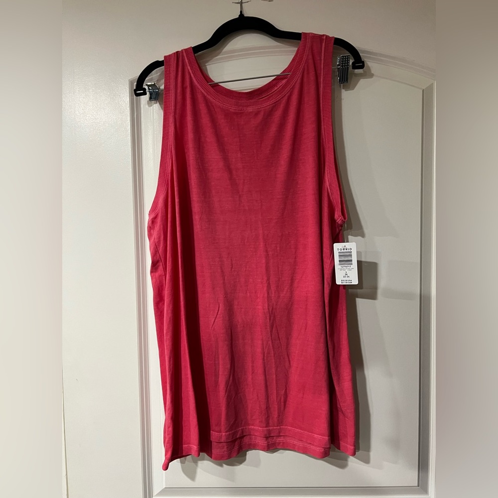 Size 3 classic fit pink brand new with tags tank top.